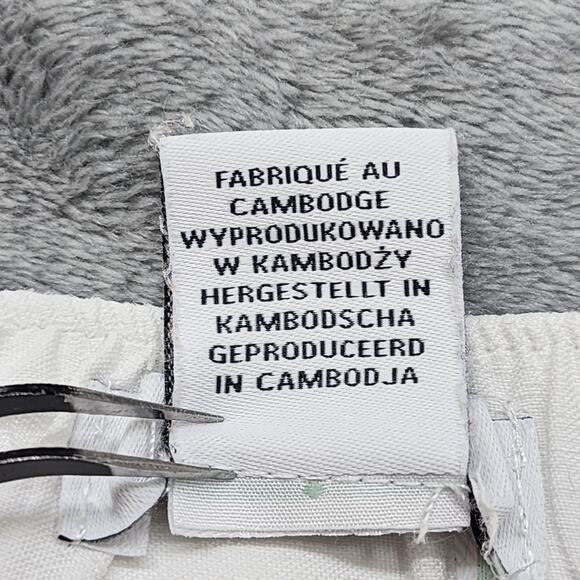 H by Halston Pants Womens S White Linen Viscose High Rise Ankle Pockets Coastal - Picture 6 of 13